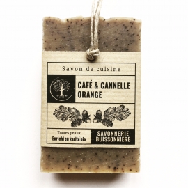 Savon de Cuisine Café & Cannelle-Orange (100g)